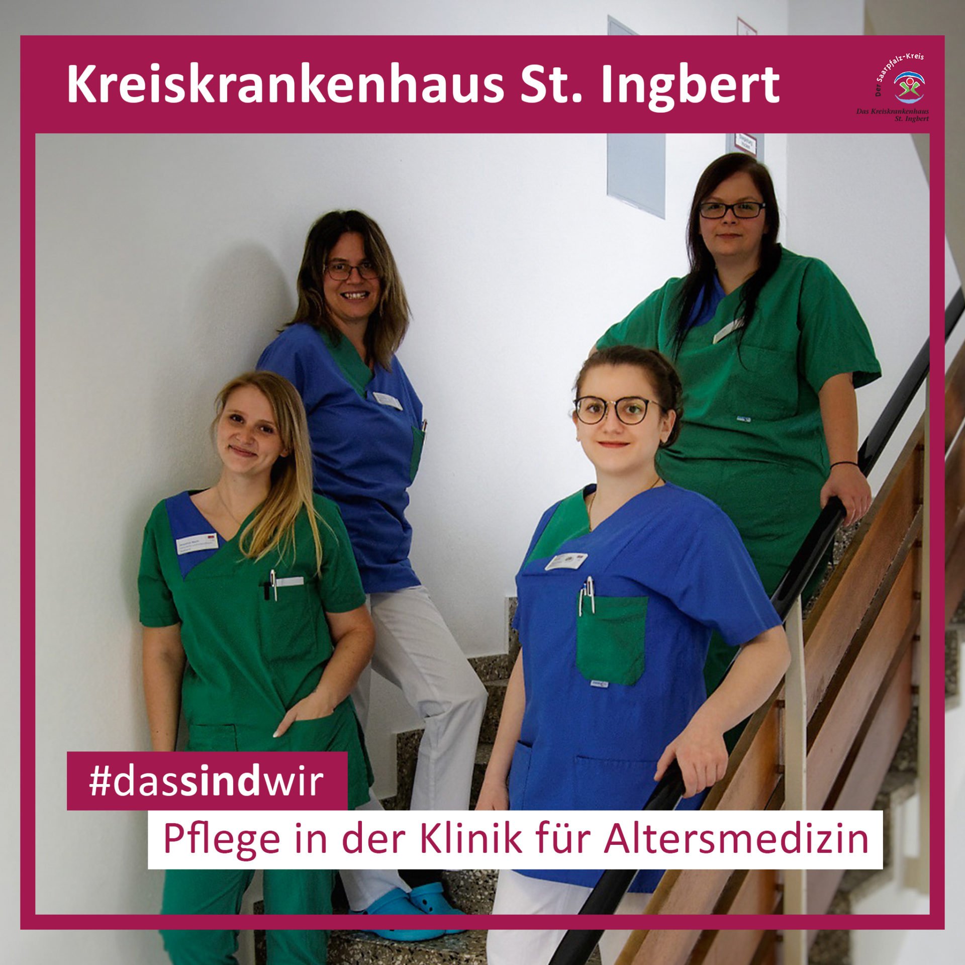 Kreiskrankenhaus St.Ingbert - Die Pflege in der Klinik für Altersmedizin St. Ingbert