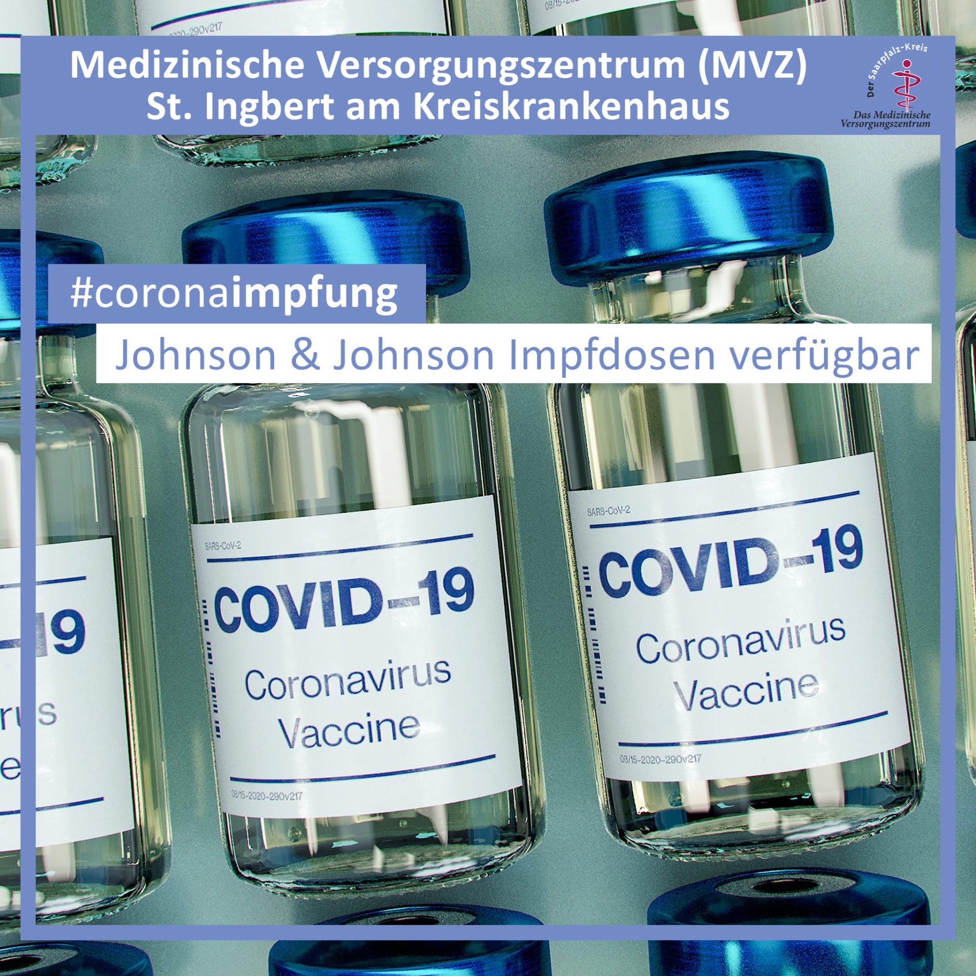 Kreiskrankenhaus St.Ingbert - Impfdosen im MVZ Saarpfalz St. Ingbert verfügbar