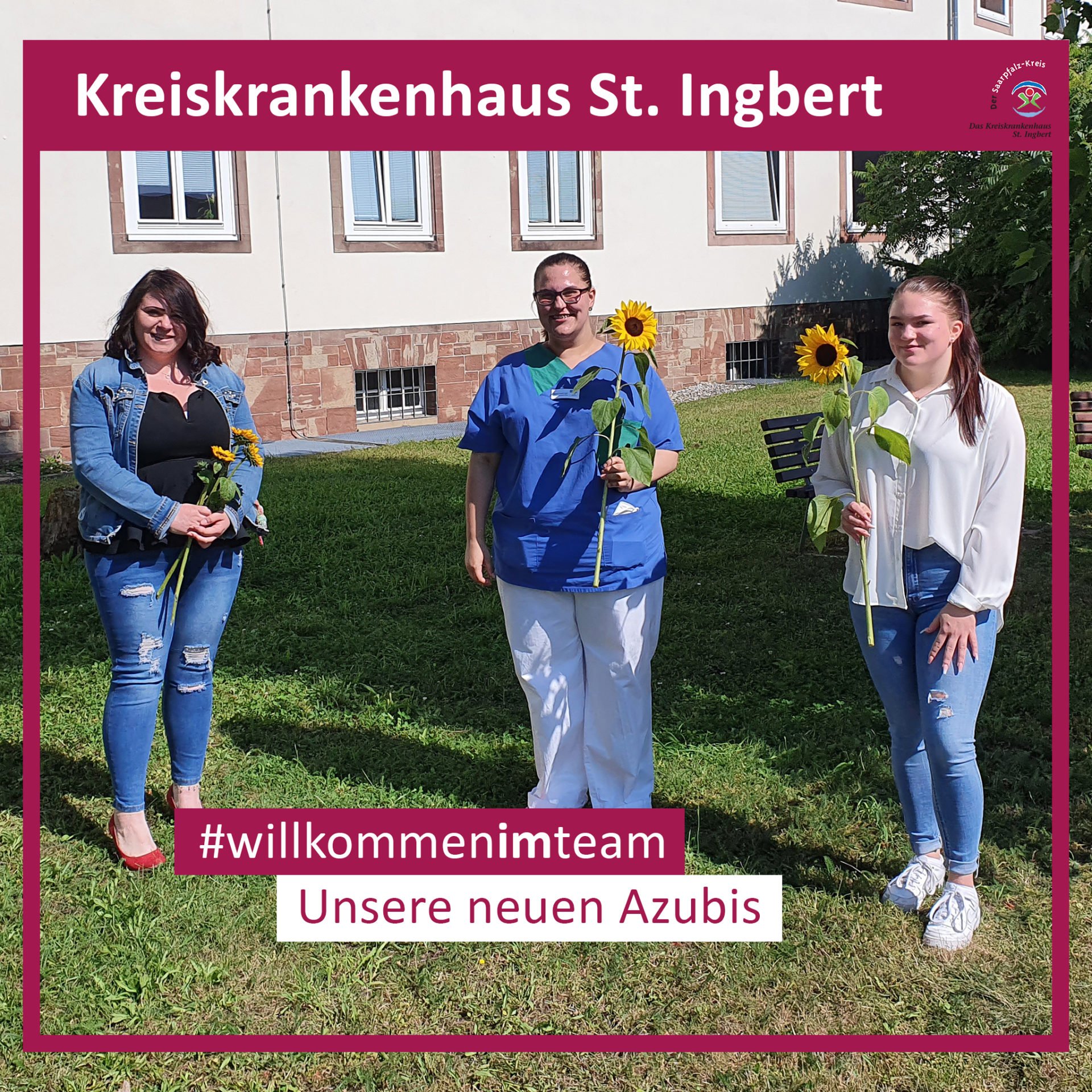 Kreiskrankenhaus St.Ingbert - Willkommen im Team – Unsere neuen Auszubildenden im MVZ und der Verwaltung