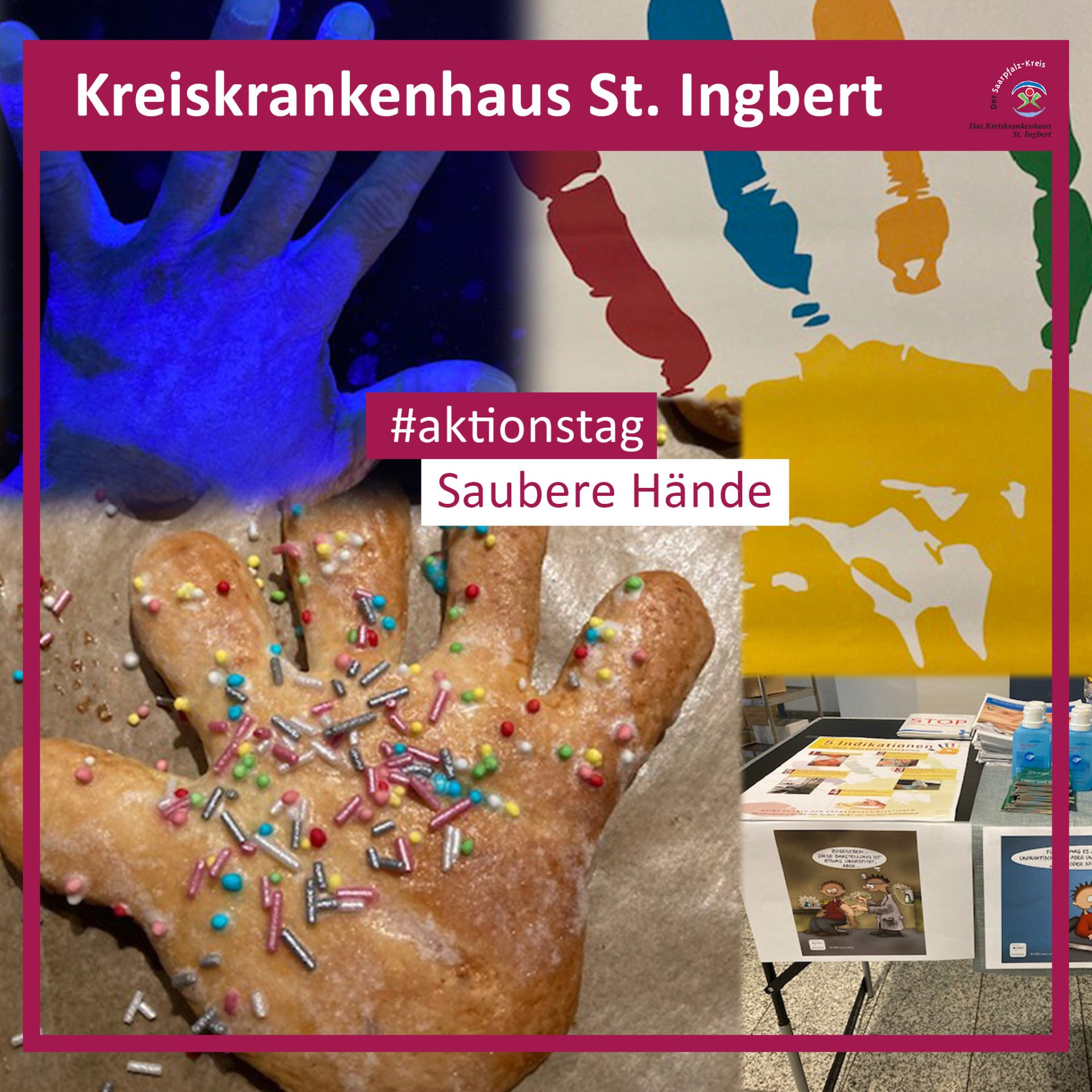 Kreiskrankenhaus St.Ingbert - Aktionstag „SAUBERE HÄNDE“