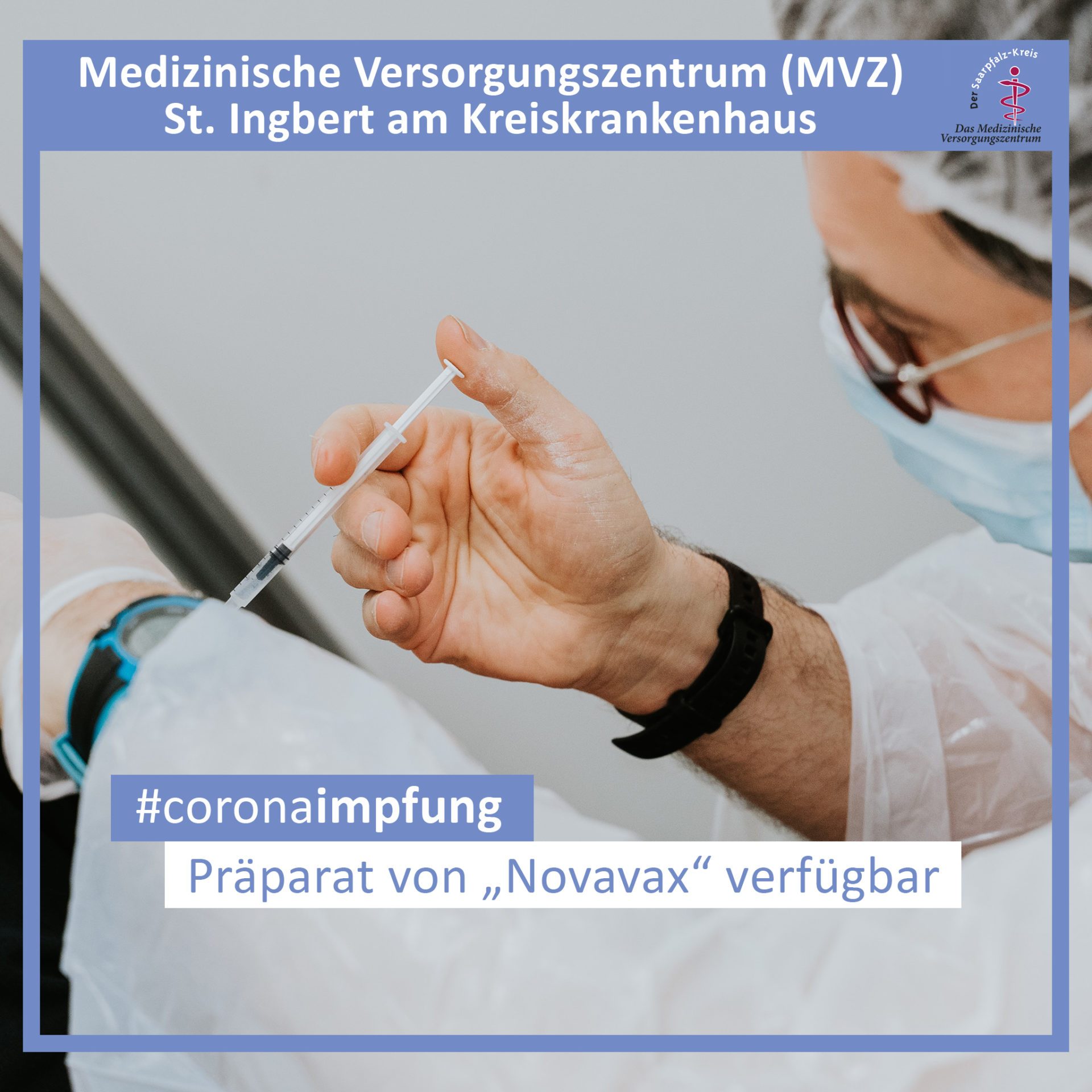 Kreiskrankenhaus St.Ingbert - Impfungen mit Novavax