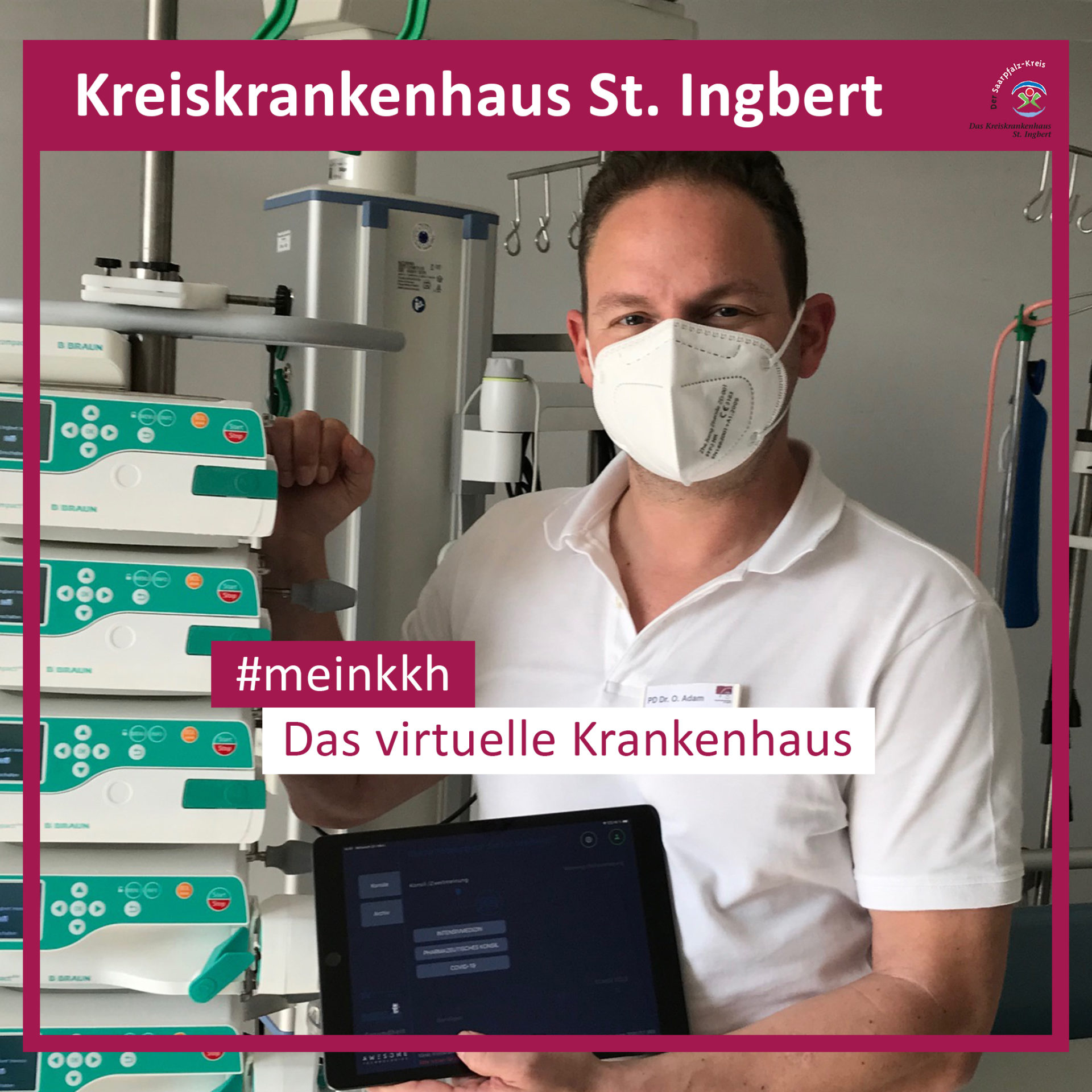 Kreiskrankenhaus St.Ingbert - Virtuelles Krankenhaus Telekonsile