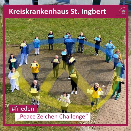 Kreiskrankenhaus St.Ingbert - #frieden „Peace Zeichen Challenge“