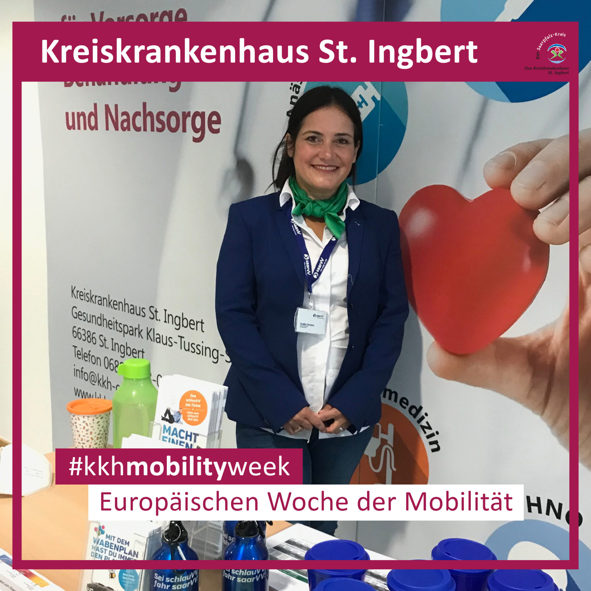 Kreiskrankenhaus St.Ingbert - Europäische Woche der Mobilität