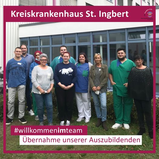 Kreiskrankenhaus St.Ingbert - Übernahme unserer Auszubildenden