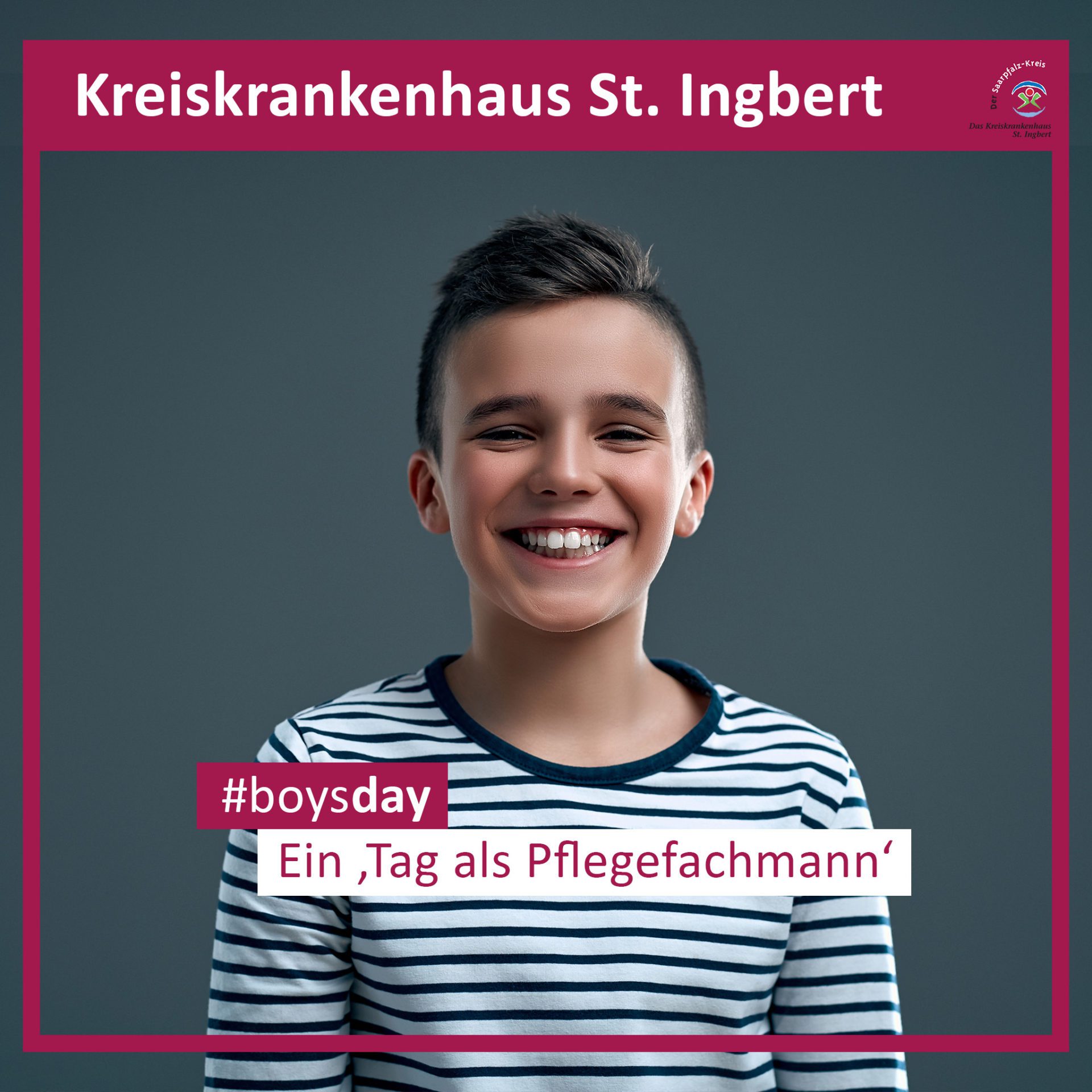 Kreiskrankenhaus St.Ingbert - Teilnahme am Boy’s Day 2023