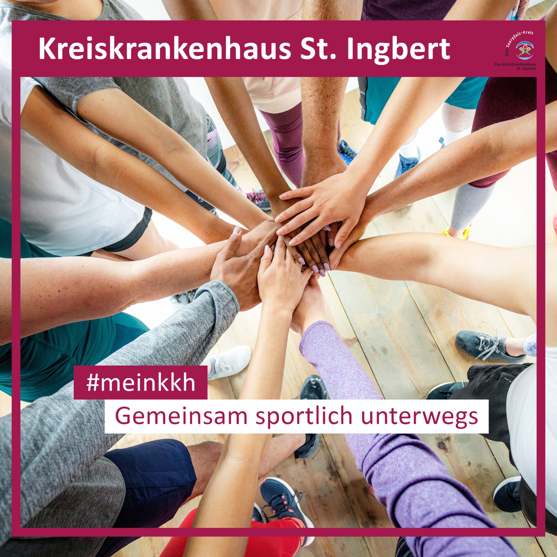 Kreiskrankenhaus St.Ingbert - Sportlich unterwegs für einen guten Zweck