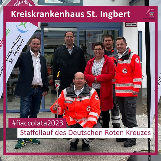 Kreiskrankenhaus St.Ingbert - #fiaccolata2023 – Staffellauf des Deutschen Roten Kreuzes