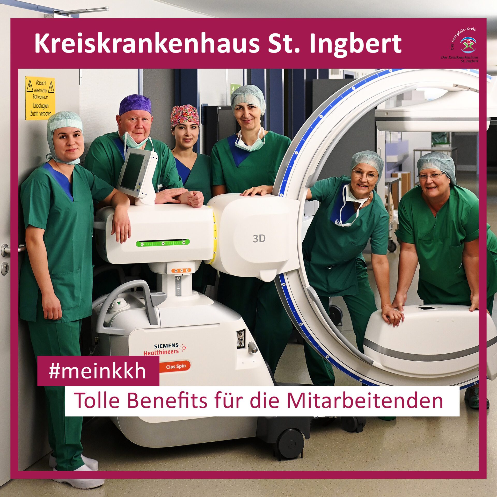 Kreiskrankenhaus St.Ingbert - Tolle Benefits für die Mitarbeitenden