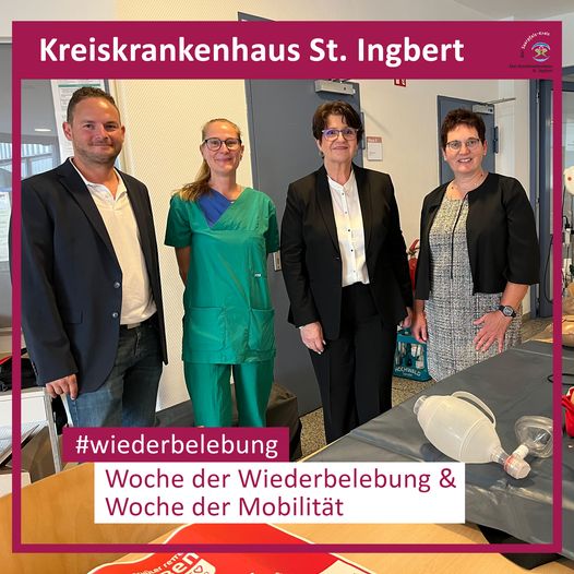 Kreiskrankenhaus St.Ingbert - Woche der Wiederbelebung und der Mobilität