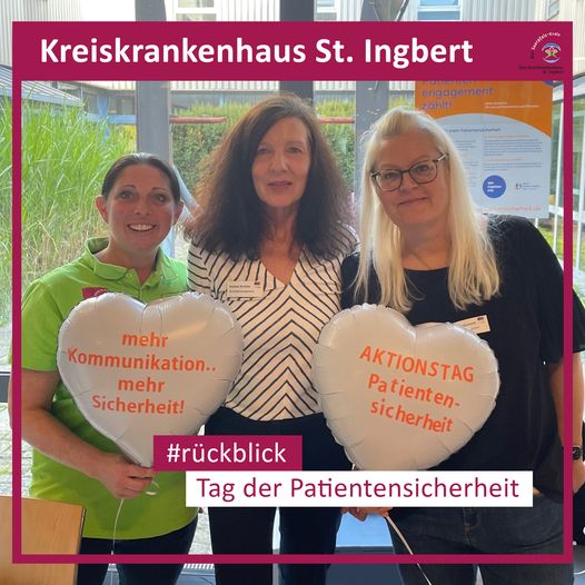Kreiskrankenhaus St.Ingbert - Welttag der Patientensicherheit
