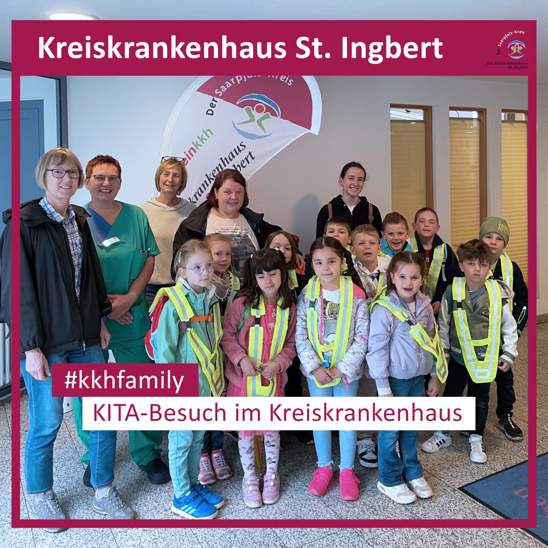 Kreiskrankenhaus St.Ingbert - Kita-Besuch im Kreiskrankenhaus